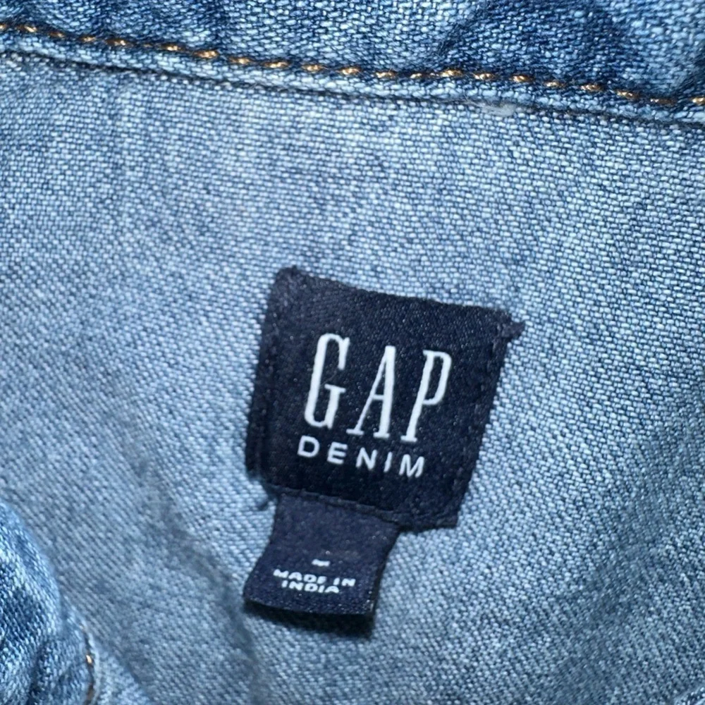 Gap kids denim shirtdress, Medium, EUC